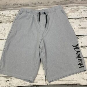 Hurley Boy's Comfortable 4 Way Stretch Drawstring Pull On Hybrid Shorts‎ [18/20]